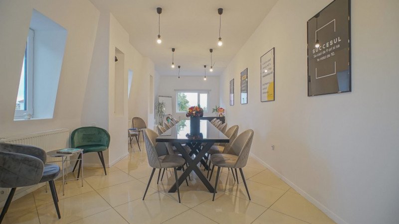 Birouri private de inchiriat in cladire tip HUB imobiliar 