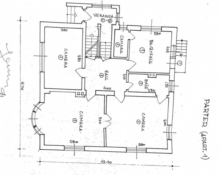 Casa deosebita, teren 749mp, str. Ion Ratiu