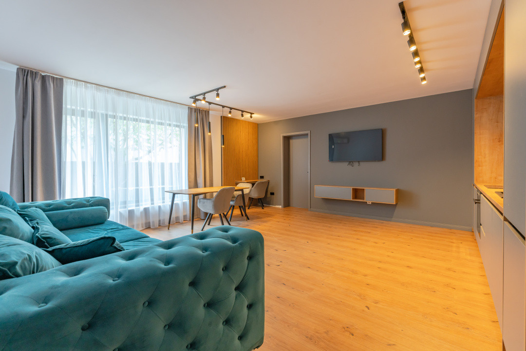 Apartament premium cu gradina