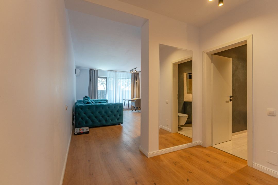 Apartament premium cu gradina