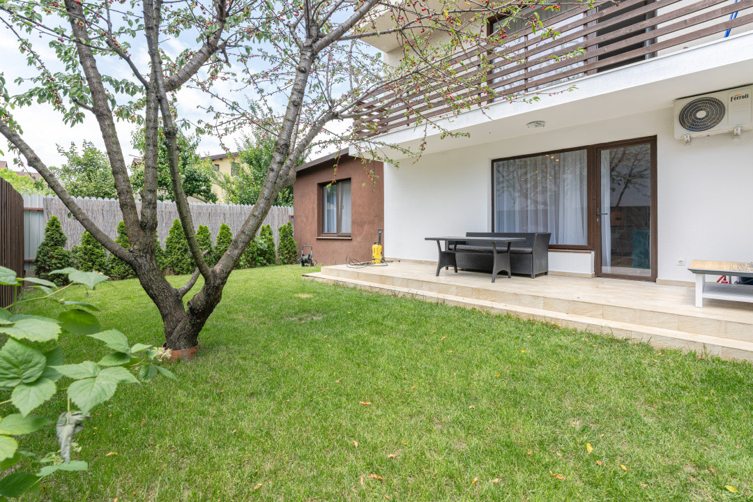 Apartament premium cu gradina