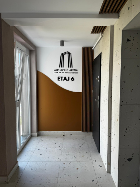 Garsoniera decomandata, design modern