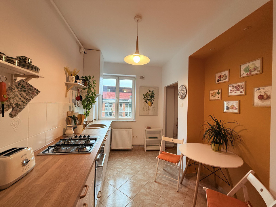 Apartament 2 camere, luminos si primitor – zona centrala, Alexandru Ioan Cuza