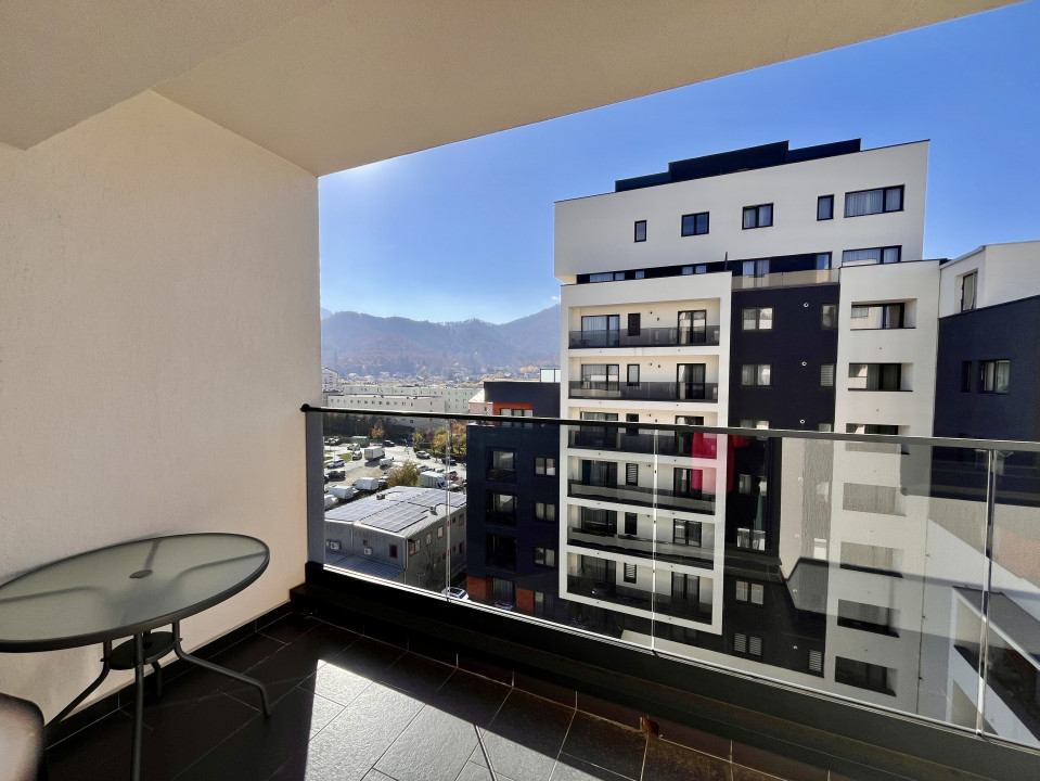 Apartament Modern cu 2 Camere, Terasă și Priveliște Spectaculoasă în Noua 