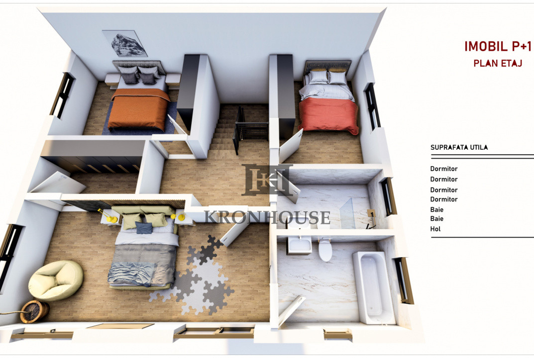 Casa individuala la cheie | utilitati complete | curent trifazic