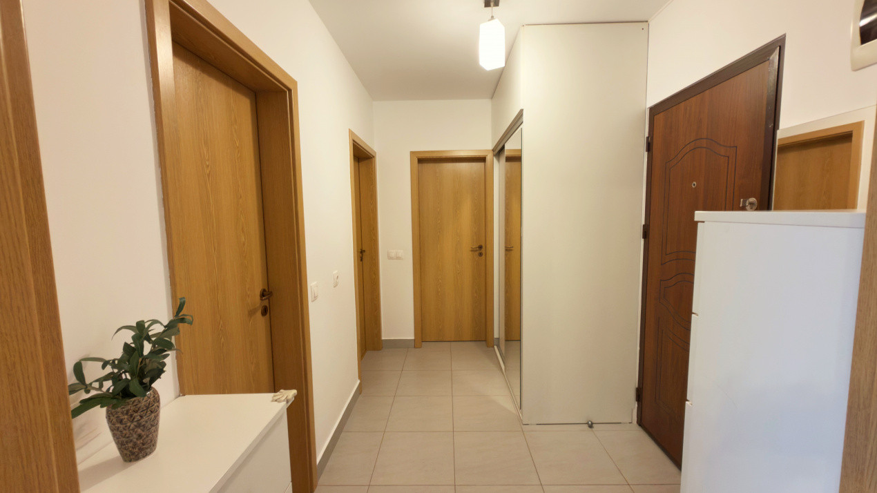 Apartament 2 camere | Decomandat, balcon + parcare –  zona Coresi Mall  📍