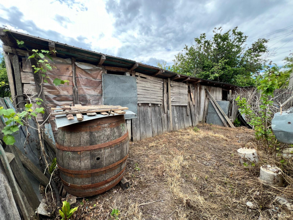 Casă + teren 4430 mp, vie și pomi fructiferi, 22 km de Tecuci