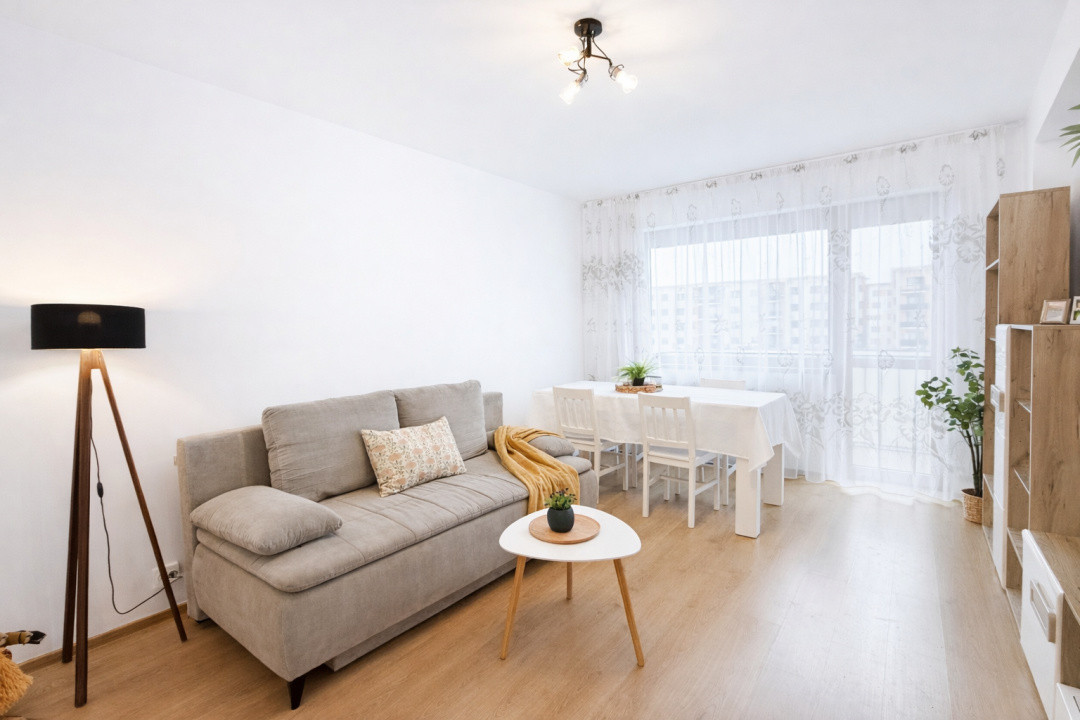 Apartament 2 camere | Decomandat, balcon + parcare –  zona Coresi Mall  📍