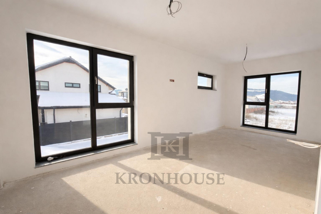 CASA NOUA PREMIUM IN HARMAN – CURTE AMENAJATA, PREGATITA PENTRU EV