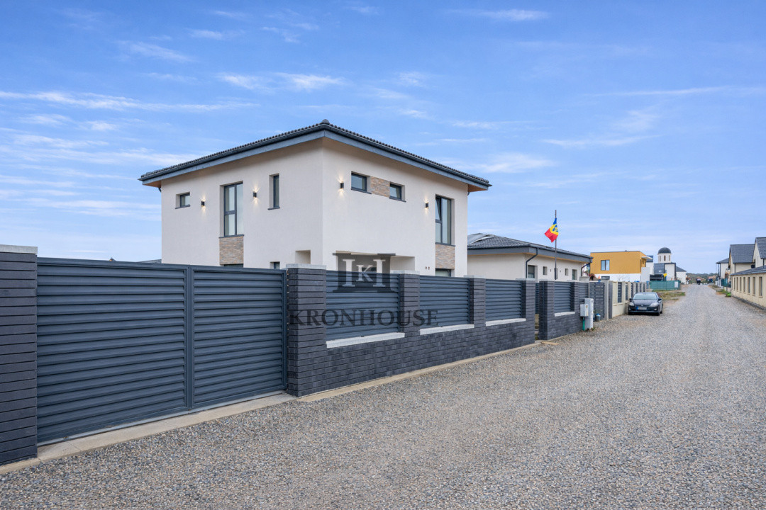 CASA NOUA PREMIUM IN HARMAN – CURTE AMENAJATA, PREGATITA PENTRU EV
