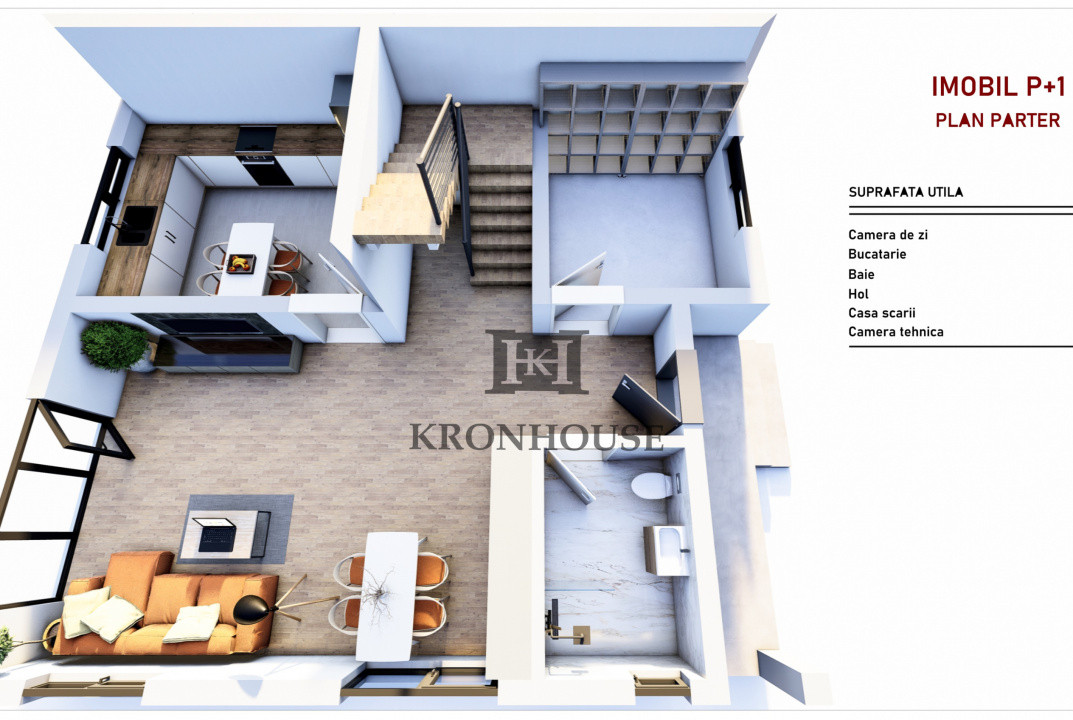 CASA NOUA PREMIUM IN HARMAN – CURTE AMENAJATA, PREGATITA PENTRU EV