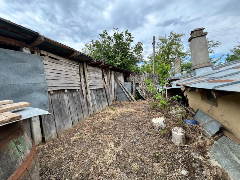 Casă + teren 4430 mp, vie și pomi fructiferi, 22 km de Tecuci