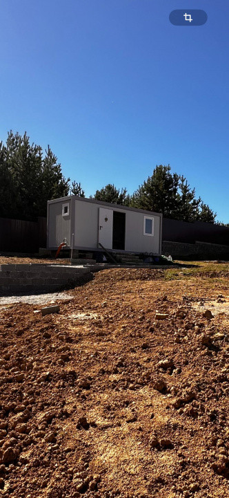 Refugiu la liziera padurii — teren ideal pentru casuta de vacanta