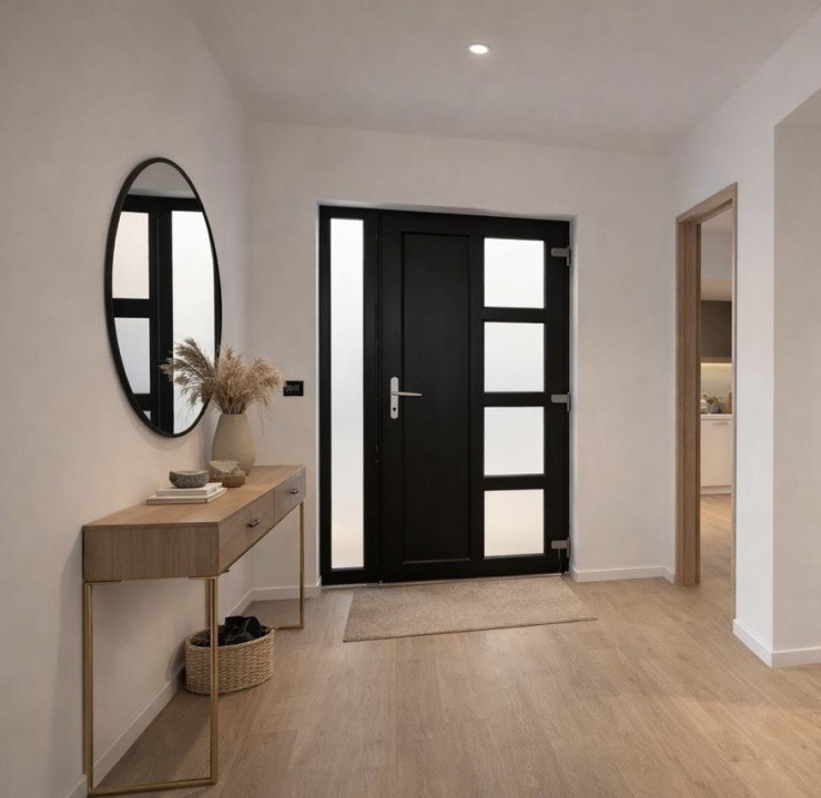 Casa noua in Harman | predare la cheie | curte amenajata | utilitati complete