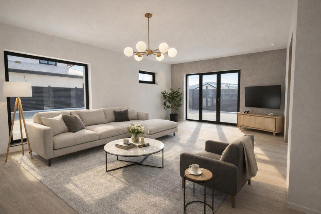 Casa noua in Harman | predare la cheie | curte amenajata | utilitati complete