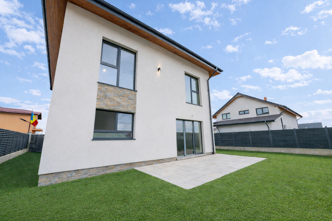 Casa noua in Harman | predare la cheie | curte amenajata | utilitati complete