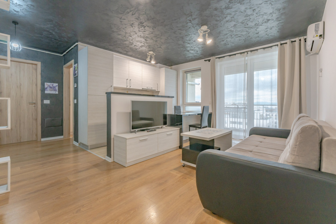 Apartament tip studio, in Coresi la pietonala