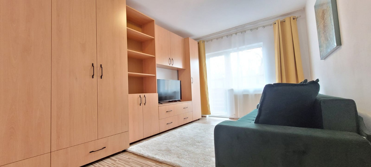 Garsoniera spatioasa cu parcare privata – Muta-te ACUM in confortul perfect!