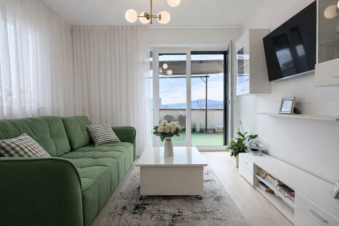 Apartament tip penthouse | Tractorul – Coresi | loc de parcare