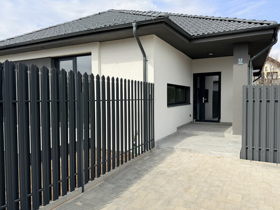 Casa dispusa pe parter, constructie noua