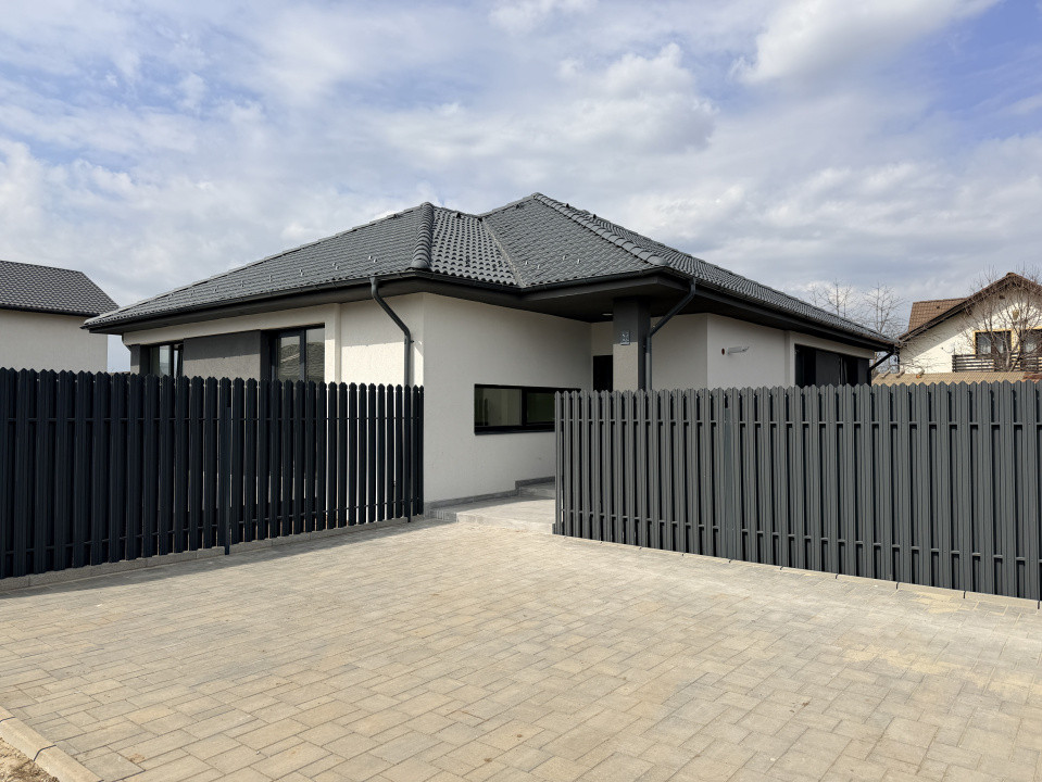 Casa dispusa pe parter, constructie noua