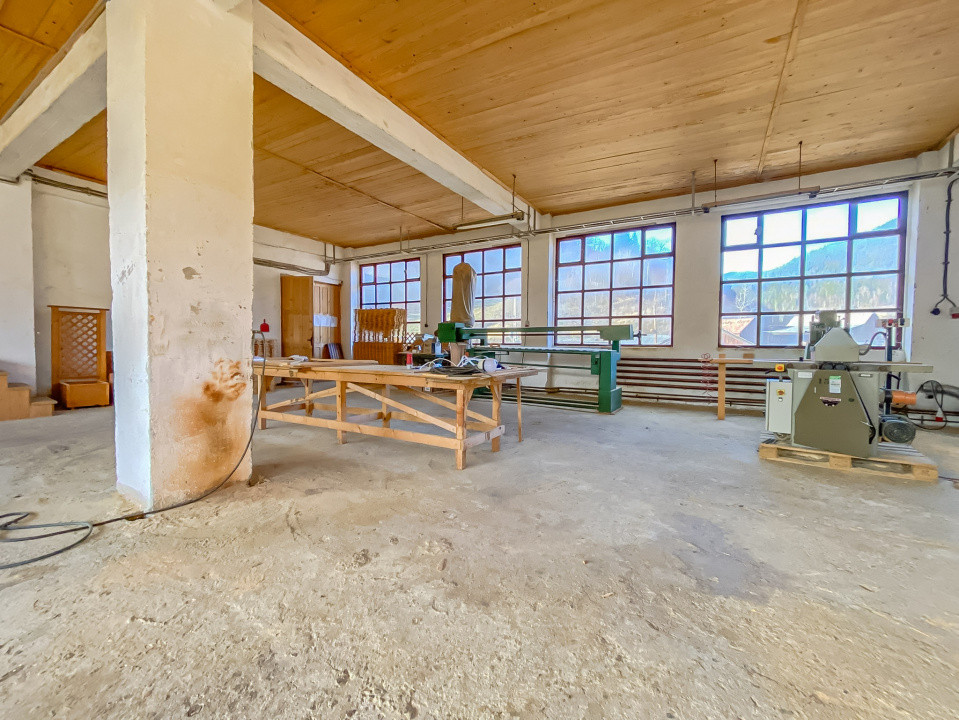 Vânzare fabrică producție lemn Tulghes, utilaje + uscător incluse Comision 0%