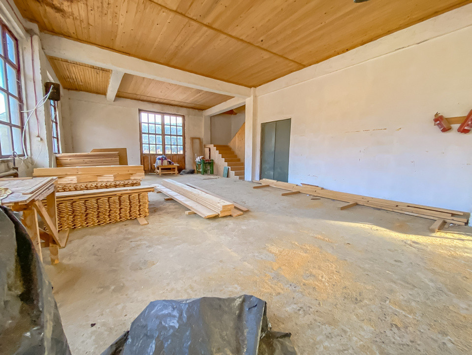 Vânzare fabrică producție lemn Tulghes, utilaje + uscător incluse Comision 0%