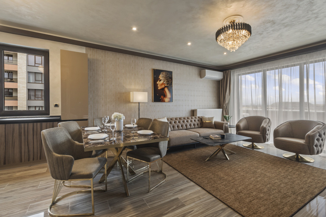 Apartament 4 camere generos, mobilat premium, la 2 min de Coresi