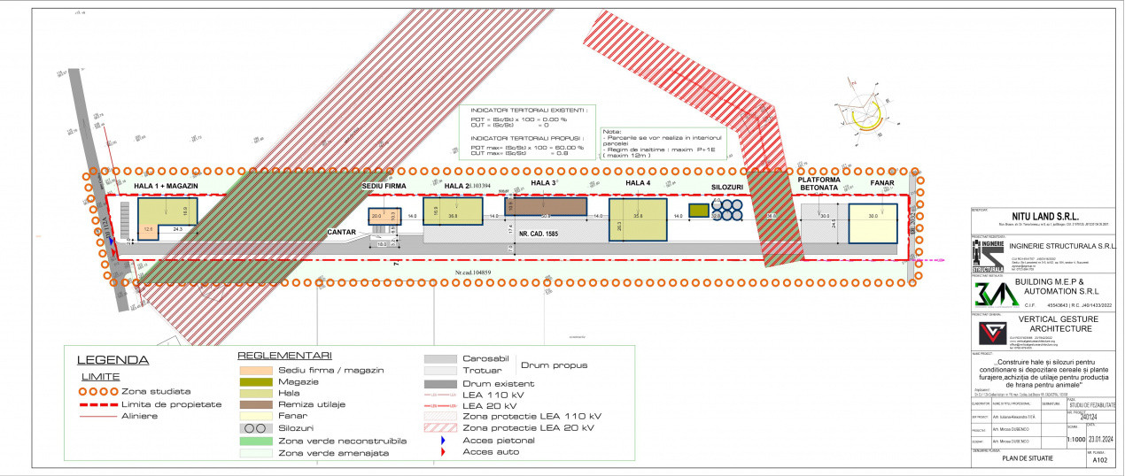 Teren industrial 20.000 mp langa WDP Industrial Park Codlea | 43 €/mp