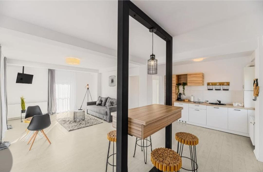Apartament cu două camere pe Strada de Mijloc