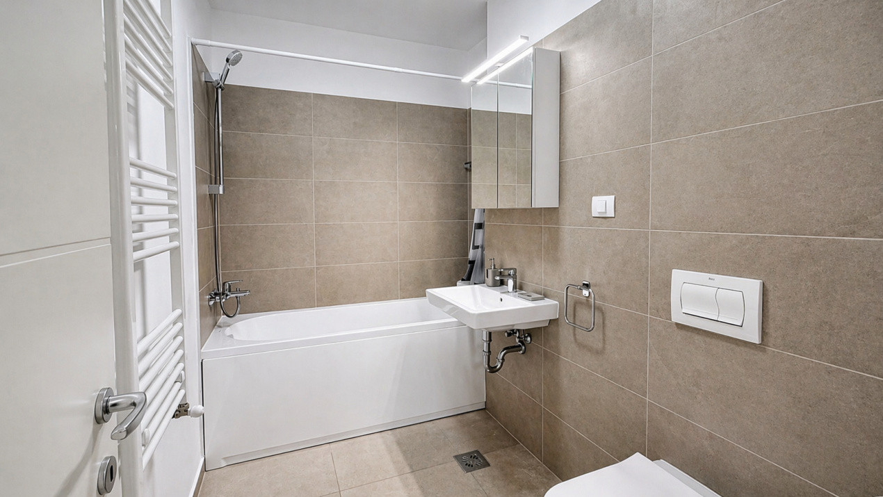 Apartament cu 2 camere l Prima inchiriere l Parcare subterana