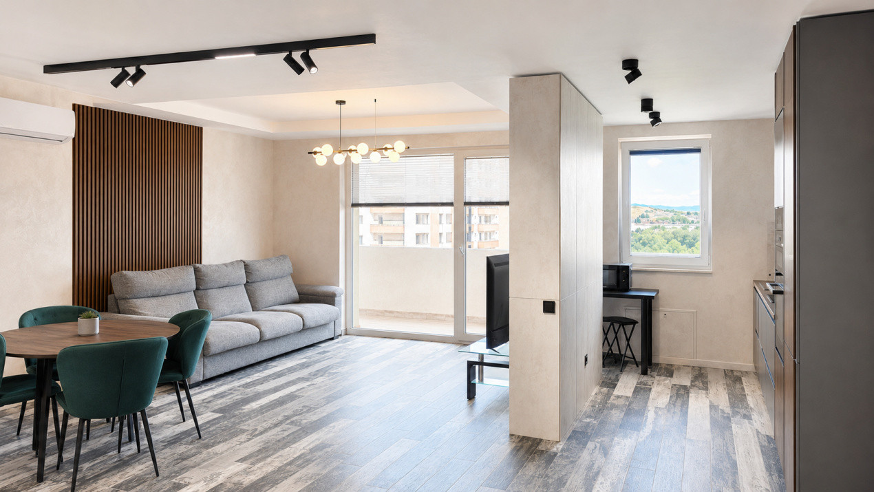 APARTAMENT PREMIUM OPEN SPACE | PARCARE SUBTERANA | URBAN CORESI | BRASOV