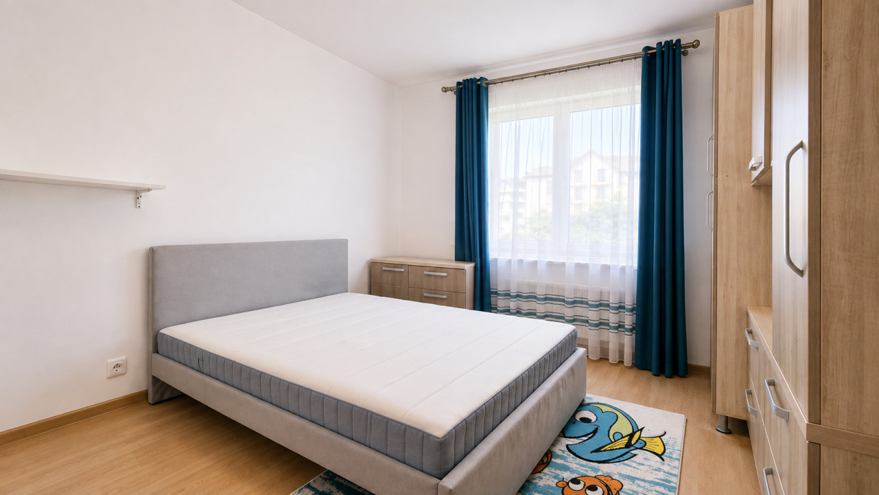 Apartament 2 camere | decomandat | gradina proprie | Tractorul - Parcare Inclusa