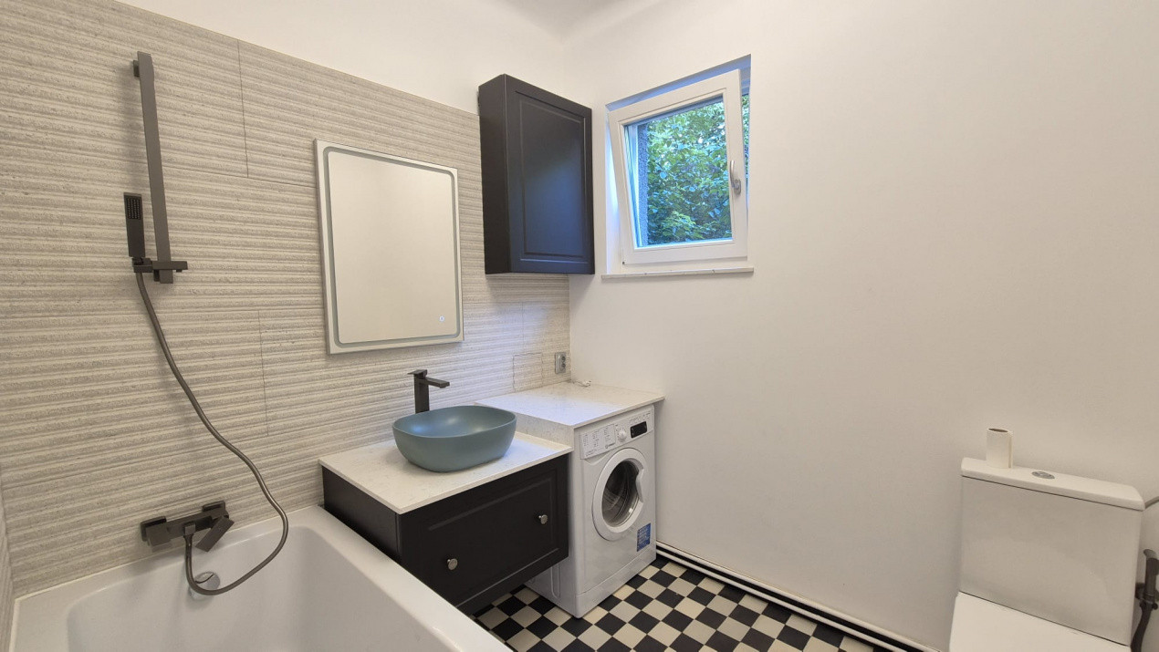 Apartament cu 2 camere partial mobilat in zona centrala