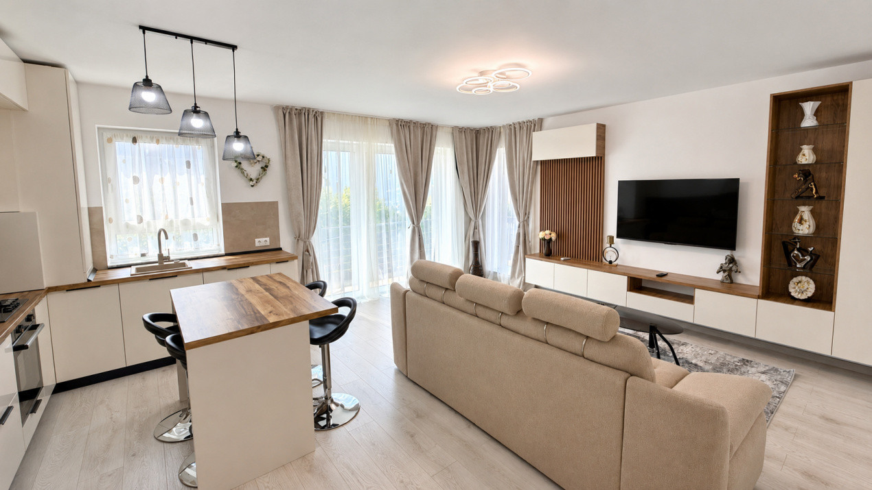 Apartament complet nou, prima inchiriere | 2 camere | Parcare | Avantgarden 4