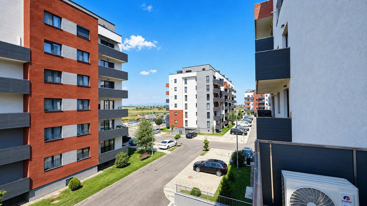 Apartament complet nou, prima inchiriere | 2 camere | Parcare | Avantgarden 4