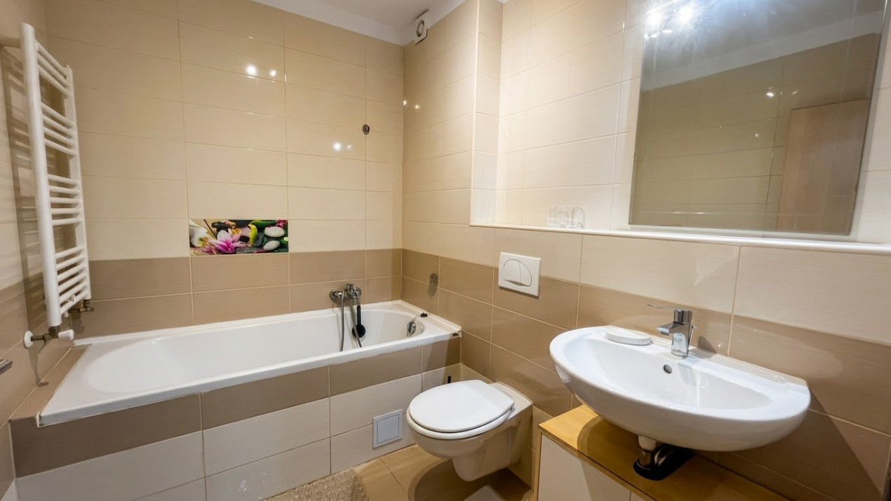 Apartament cochet cu 2 camere si gradina in Tractorul / Grandis Residence 