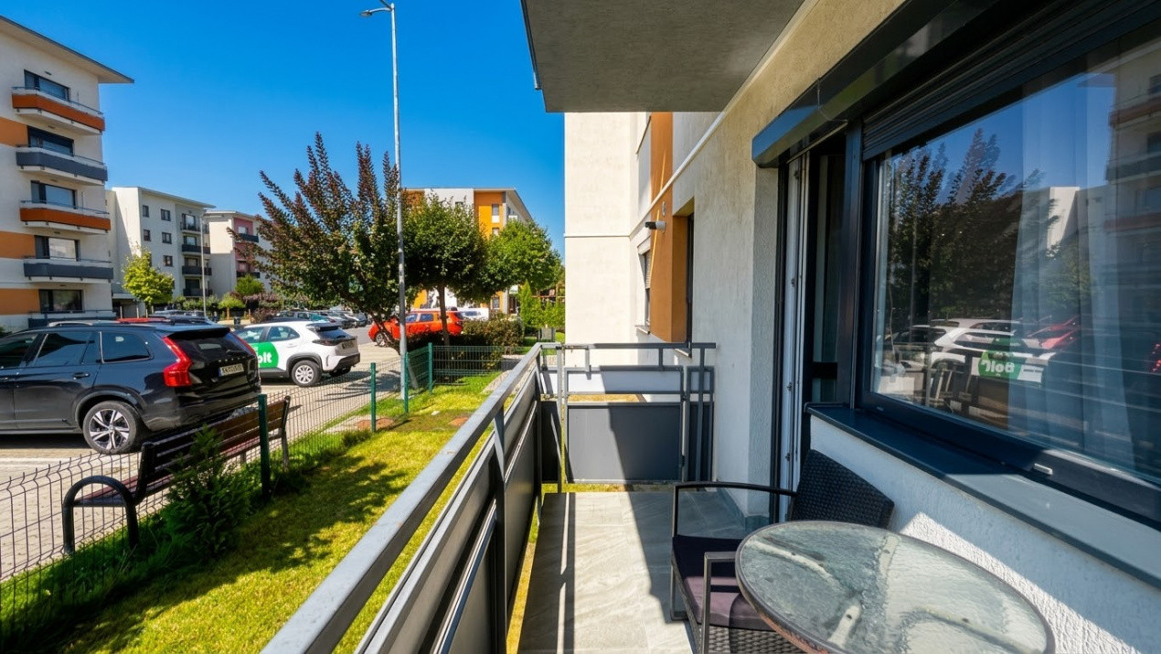 Apartament cochet cu 2 camere si gradina in Tractorul / Grandis Residence 