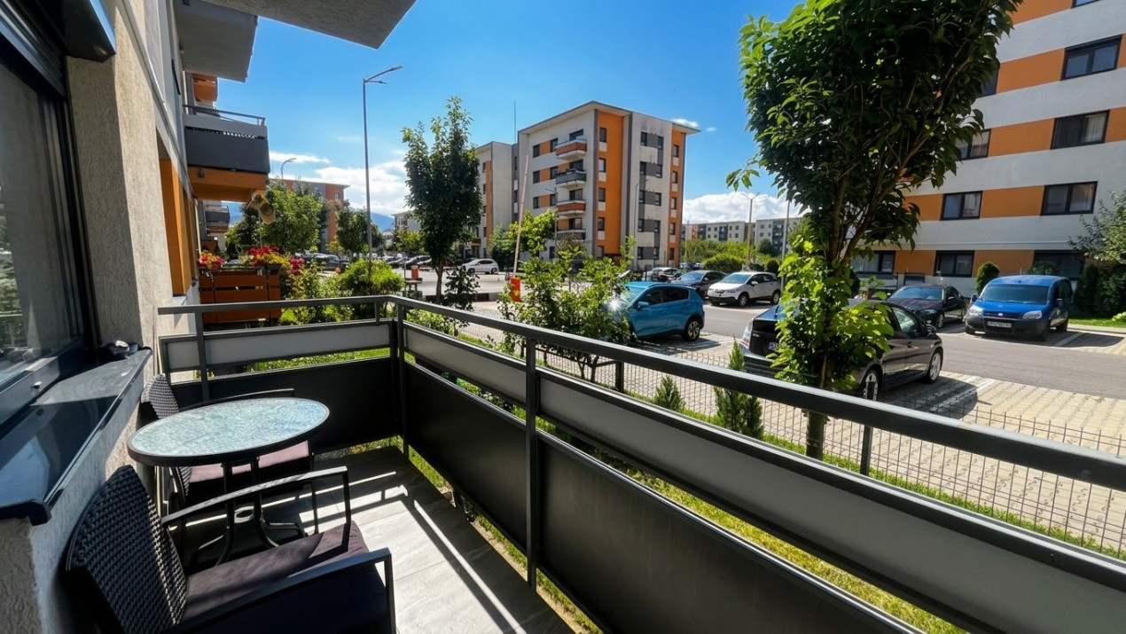 Apartament cochet cu 2 camere si gradina in Tractorul / Grandis Residence 