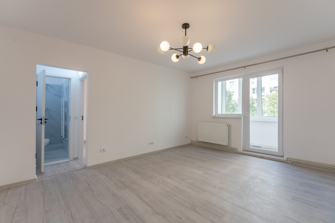 Apartament 2 camere renovat complet, etaj 1, in zona Astra - Calea Bucuresti.