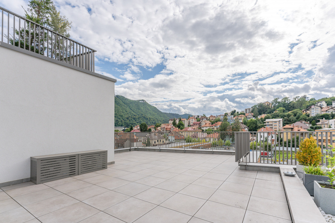 Penthouse de Lux | 4 Camere | 209 mp Terase | Vedere spre Tâmpa