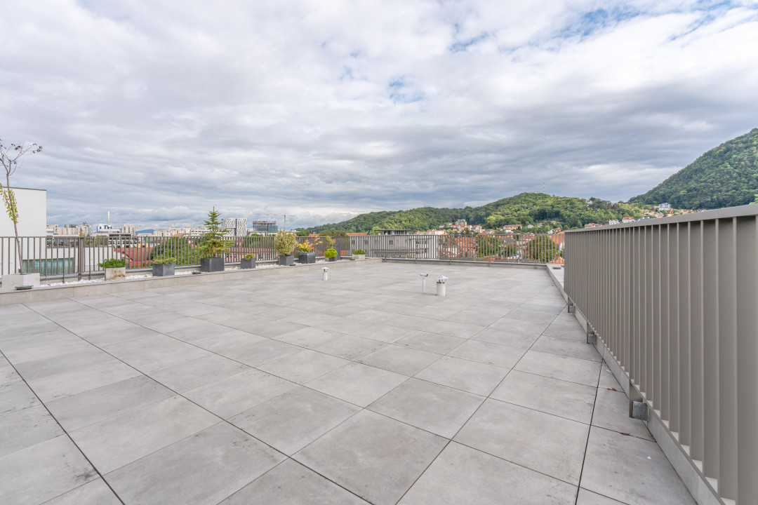 Penthouse de Lux | 4 Camere | 209 mp Terase | Vedere spre Tâmpa