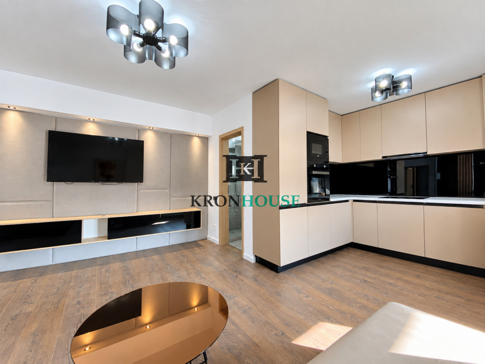 Apartament cu 2 camere, tip studio | 50 mp | parcare | Tractorul 