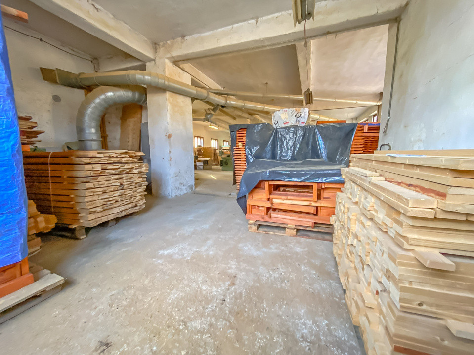 Vânzare fabrică producție lemn Tulghes, utilaje + uscător incluse Comision 0%