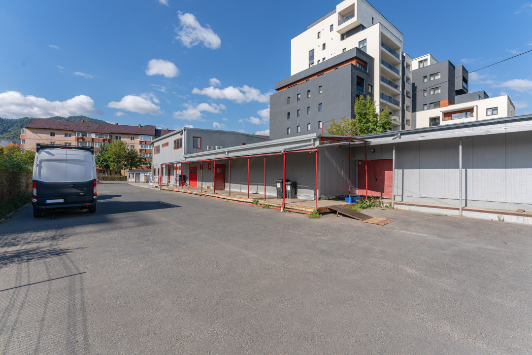 Hală de depozitare și producție - acces facil, zona Noua - Brasov.