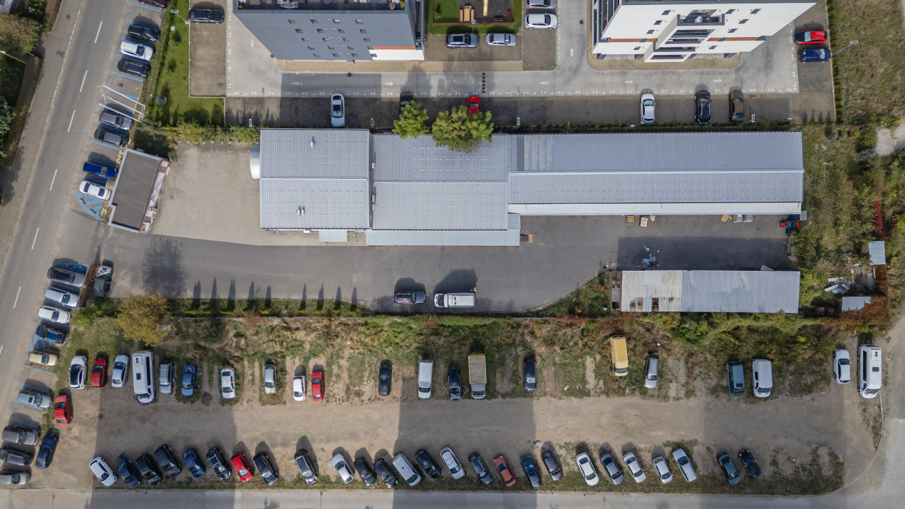 Hală de depozitare și producție - acces facil, zona Noua - Brasov.