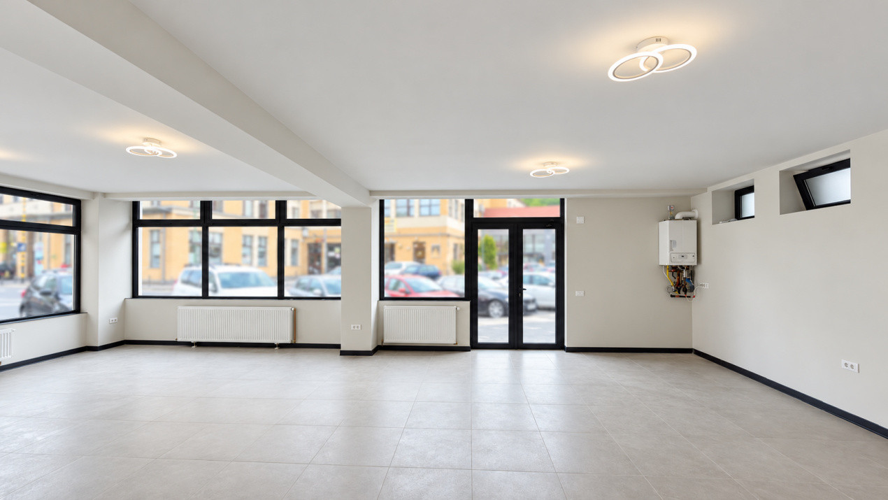 Spatiu comercial 70 mp | Zona Centrala | Open space, multiple utilizari