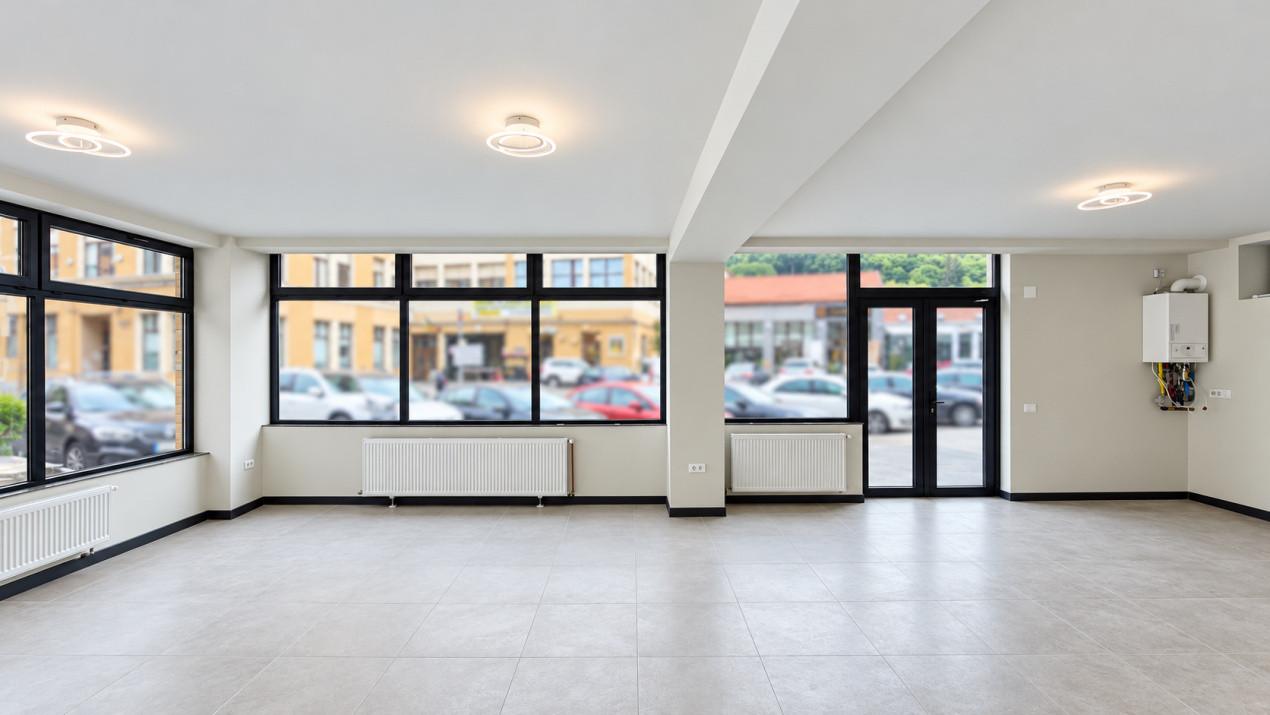 Spatiu comercial 70 mp | Zona Centrala | Open space, multiple utilizari