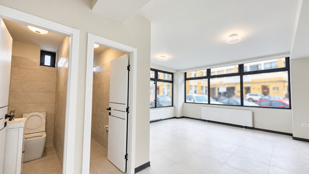Spatiu comercial 70 mp | Zona Centrala | Open space, multiple utilizari