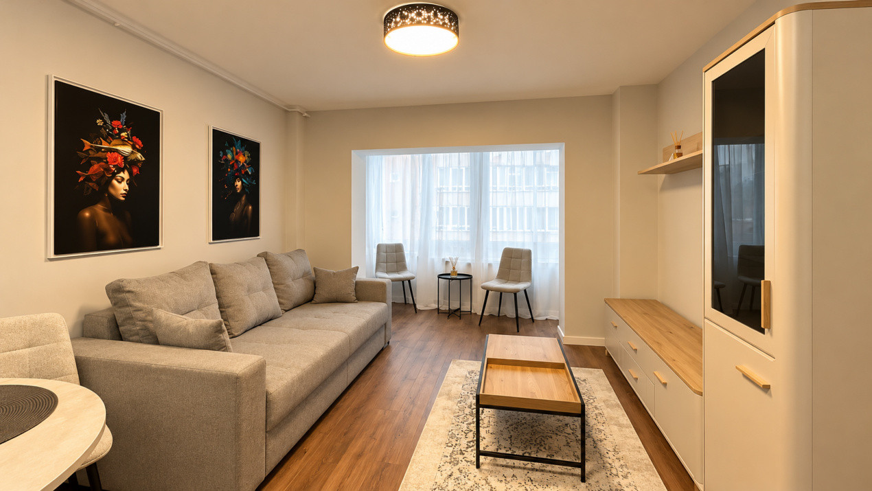 Apartament cu 3 camere in zona Judetean 